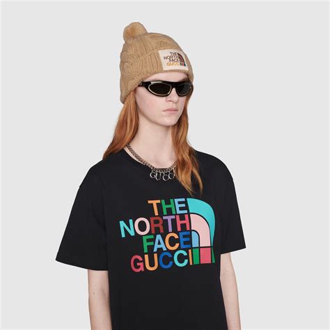 gucci t shirt the north face|north face gucci collection prices.